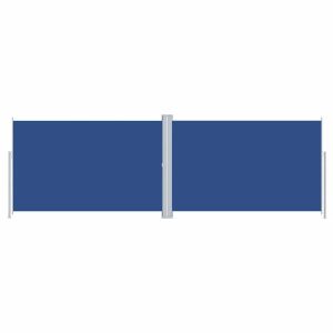 Markiza Boczna Tarasowa Balkonowa Niebieska Zwijana Ogrodowa 220×600 cm 947360 Markiza Boczna Tarasowa Balkonowa Niebieska Zwijana Ogrodowa 220×600 cm 947360
