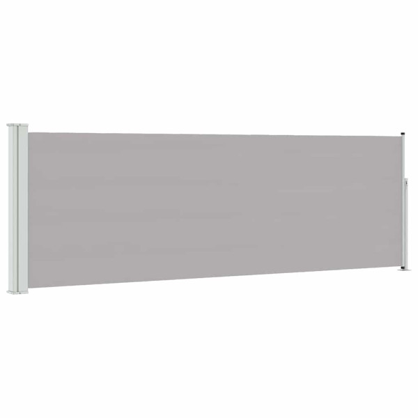 Markiza Boczna Tarasowa Balkonowa Szara Zwijana Ogrodowa 100 x 300 cm 934709