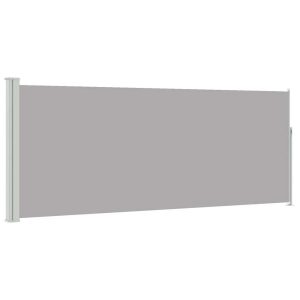 Markiza Boczna Tarasowa Balkonowa Szara Zwijana Ogrodowa 120 x 300 cm 947743 Markiza Boczna Tarasowa Balkonowa Szara Zwijana Ogrodowa 120 x 300 cm 947743