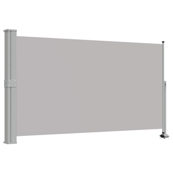 Markiza Boczna Tarasowa Balkonowa Szara Zwijana Ogrodowa 140 x 300 cm 947671