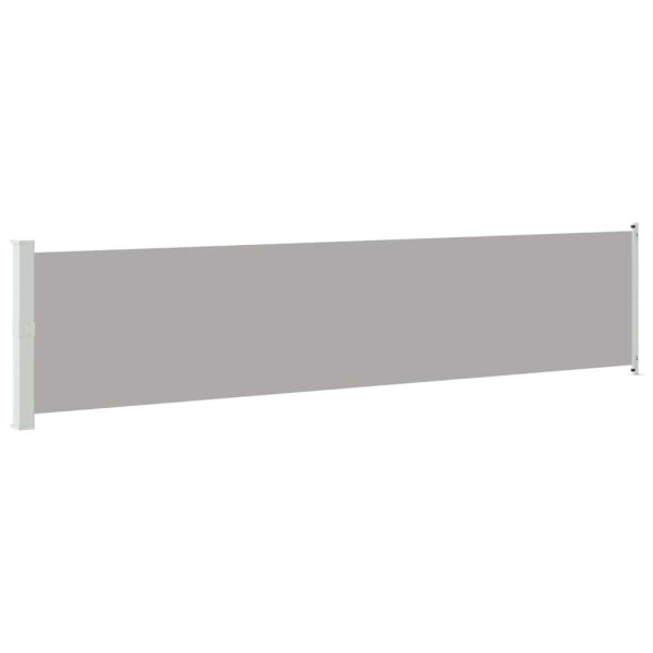 Markiza Boczna Tarasowa Balkonowa Szara Zwijana Ogrodowa 140 x 600 cm 934778