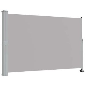 Markiza Boczna Tarasowa Balkonowa Szara Zwijana Ogrodowa 160 x 300 cm 935225 Markiza Boczna Tarasowa Balkonowa Szara Zwijana Ogrodowa 160 x 300 cm 935225