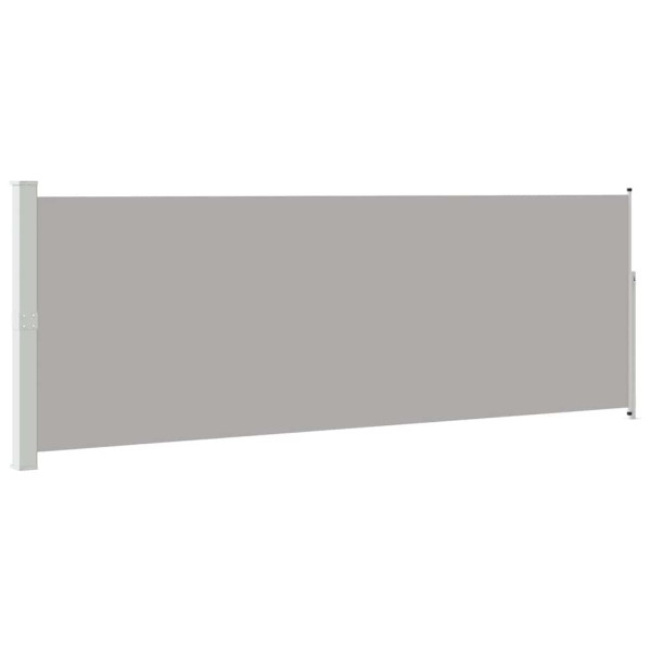 Markiza Boczna Tarasowa Balkonowa Szara Zwijana Ogrodowa 160 x 500 cm 947693