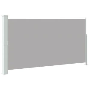 Markiza Boczna Tarasowa Balkonowa Szara Zwijana Ogrodowa 170 x 300 cm 935144 Markiza Boczna Tarasowa Balkonowa Szara Zwijana Ogrodowa 170 x 300 cm 935144
