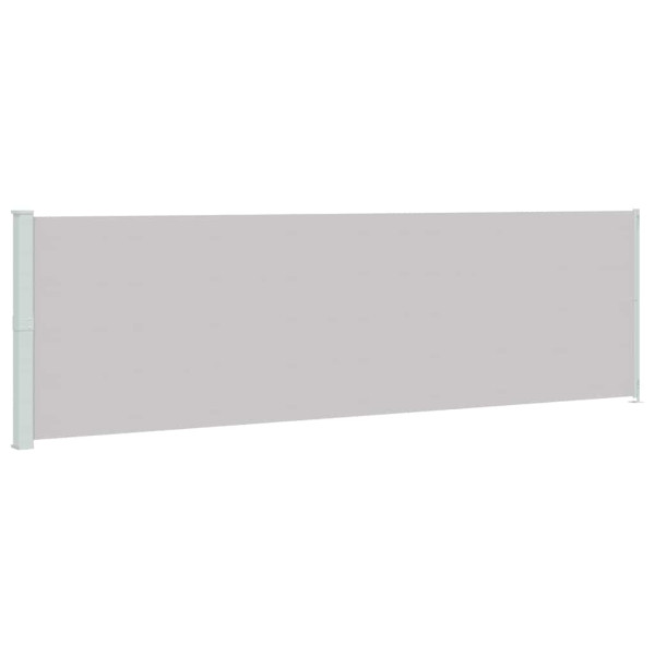 Markiza Boczna Tarasowa Balkonowa Szara Zwijana Ogrodowa 180 x 600 cm 934891