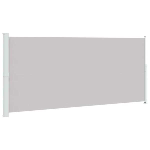 Markiza Boczna Tarasowa Balkonowa Szara Zwijana Ogrodowa 220x500 cm 947284