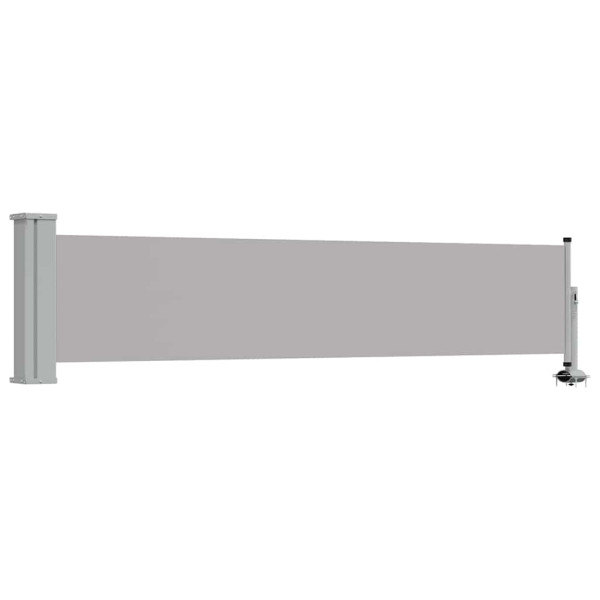Markiza Boczna Tarasowa Balkonowa Szara Zwijana Ogrodowa 60 x 300 cm 935145