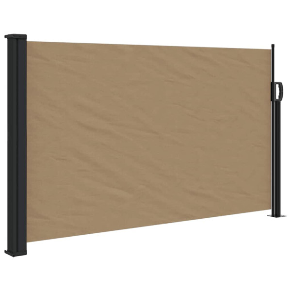 Markiza Boczna Tarasowa Balkonowa Taupe Zwijana Ogrodowa 117x300 cm 947776