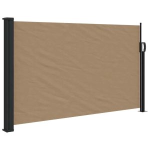 Markiza Boczna Tarasowa Balkonowa Taupe Zwijana Ogrodowa 120×600 cm 947353 Markiza Boczna Tarasowa Balkonowa Taupe Zwijana Ogrodowa 120×600 cm 947353