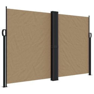 Markiza Boczna Tarasowa Balkonowa Taupe Zwijana Ogrodowa 160×1200 cm 947470 Markiza Boczna Tarasowa Balkonowa Taupe Zwijana Ogrodowa 160×1200 cm 947470