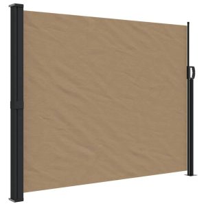 Markiza Boczna Tarasowa Balkonowa Taupe Zwijana Ogrodowa 160×300 cm 947468 Markiza Boczna Tarasowa Balkonowa Taupe Zwijana Ogrodowa 160×300 cm 947468