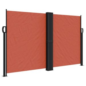 Markiza Boczna Tarasowa Balkonowa Terakota Zwijana Ogrodowa 140×1200 cm 947829 Markiza Boczna Tarasowa Balkonowa Terakota Zwijana Ogrodowa 140×1200 cm 947829