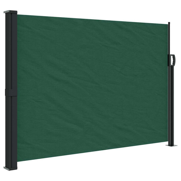 Markiza Boczna Tarasowa Balkonowa Zielona Zwijana Ogrodowa 140x500 cm 947820