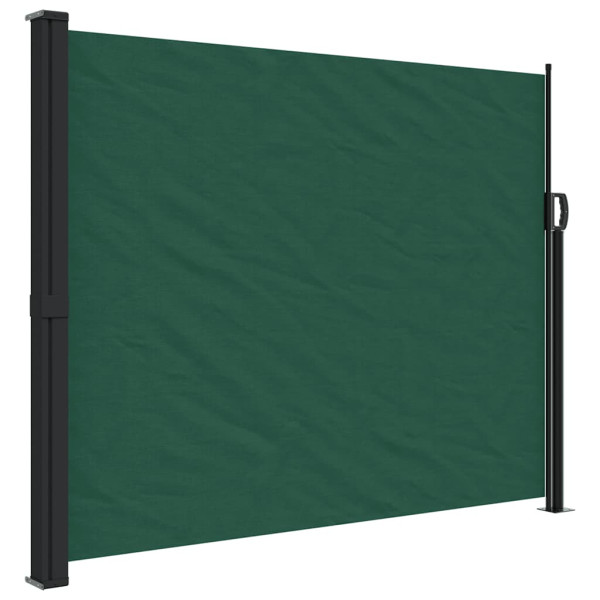 Markiza Boczna Tarasowa Balkonowa Zielona Zwijana Ogrodowa 160x600 cm 947591