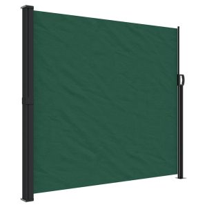Markiza Boczna Tarasowa Balkonowa Zielona Zwijana Ogrodowa 180×600 cm 947640 Markiza Boczna Tarasowa Balkonowa Zielona Zwijana Ogrodowa 180×600 cm 947640
