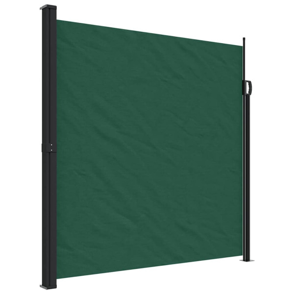 Markiza Boczna Tarasowa Balkonowa Zielona Zwijana Ogrodowa 200x600 cm 947398