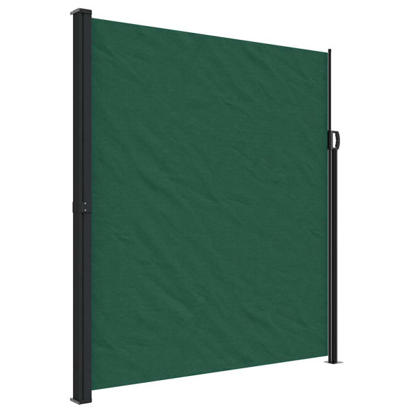 Markiza Boczna Tarasowa Balkonowa Zielona Zwijana Ogrodowa 220x500 cm 947606