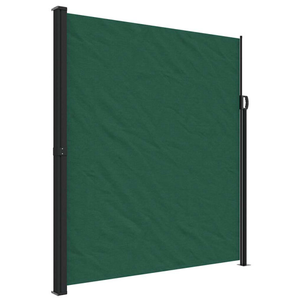 Markiza Boczna Tarasowa Balkonowa Zielona Zwijana Ogrodowa 220x600 cm 947242