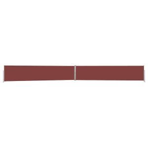 Markiza Boczna Tarasowa Balkonowa Zwijana Brązowa Osłona Roleta 140×1200 cm 934760 Markiza Boczna Tarasowa Balkonowa Zwijana Brązowa Osłona Roleta 140×1200 cm 934760