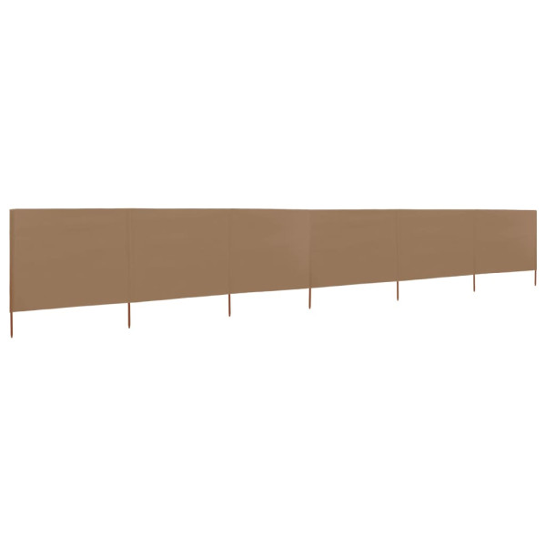 Markiza boczna Taupe 800 x 80 cm vidaXL 640998