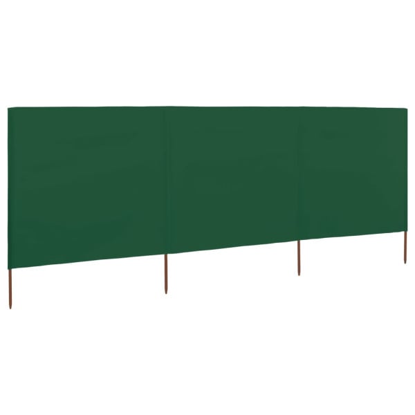 Markiza boczna Zielony 400 x 120 cm vidaXL 683445