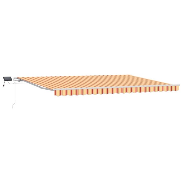 Markiza Ogrodowa Tarasowa Balkonowa Zwijana LED Zadaszenie 500 × 300 cm 948563