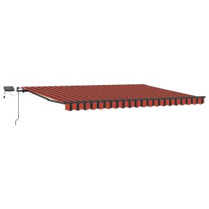 Markiza Ogrodowa Tarasowa Balkonowa Zwijana Zadaszenie 400 ×350 cm 948537