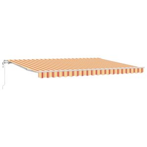 Markiza Ogrodowa Tarasowa Balkonowa Zwijana Zadaszenie 450 × 350 cm 948350