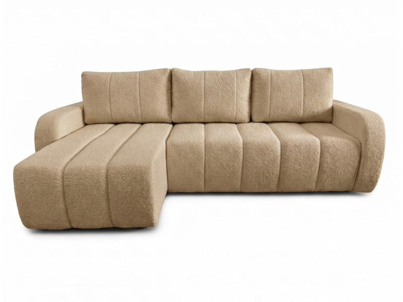Narożnik Alba Soft 240x148 rozkładany z pojemnikiem, str. lewa, Lambi 10 1031465