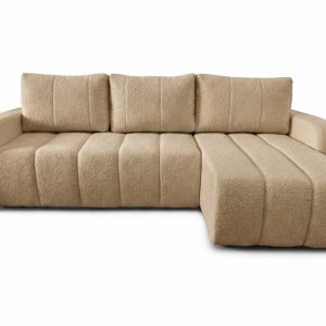 Narożnik Alba Soft 240×148 rozkładany z pojemnikiem, str. prawa, Lambi 10 1031449