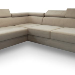 Narożnik ALVORO L-S z funkcją spania Beżowy 807721 Narożnik ALVORO L-S z funkcją spania Beżowy 807721