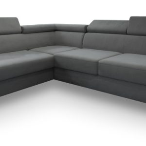 Narożnik ALVORO L-S z funkcją spania Szary 807598