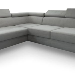 Narożnik ALVORO L-S z funkcją spania Szary 807803