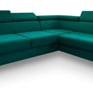 Narożnik ALVORO R-S z funkcją spania Niebieski 807752 Narożnik ALVORO R-S z funkcją spania Niebieski 807752
