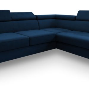 Narożnik ALVORO R-S z funkcją spania Niebieski 807572 Narożnik ALVORO R-S z funkcją spania Niebieski 807572