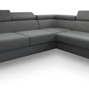 Narożnik ALVORO R-S z funkcją spania Szary 807737 Narożnik ALVORO R-S z funkcją spania Szary 807737