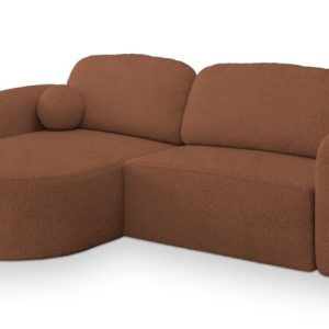 NAROŻNIK AMILIA L-S z funkcją spania Miedziany 682812 NAROŻNIK AMILIA L-S z funkcją spania Miedziany 682812