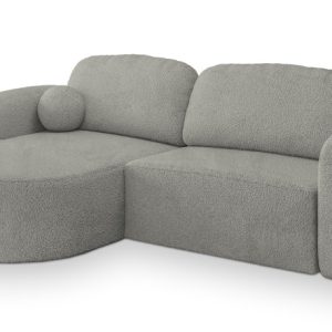 NAROŻNIK AMILIA L-S z funkcją spania Szary 682782 NAROŻNIK AMILIA L-S z funkcją spania Szary 682782