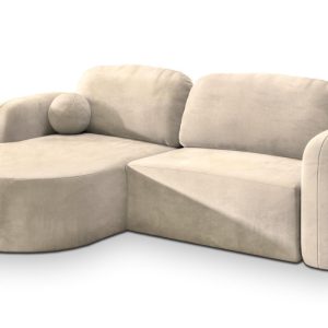 NAROŻNIK AMILIA M z funkcją spania ecru 649074 NAROŻNIK AMILIA M z funkcją spania ecru 649074