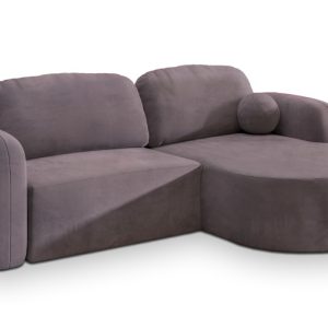 NAROŻNIK AMILIA M z funkcją spania Fioletowy 649017 NAROŻNIK AMILIA M z funkcją spania Fioletowy 649017