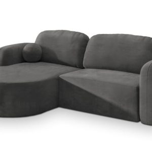 NAROŻNIK AMILIA M z funkcją spania Szary 648926 NAROŻNIK AMILIA M z funkcją spania Szary 648926