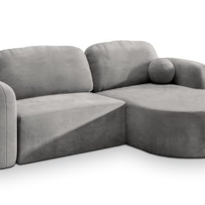 NAROŻNIK AMILIA M z funkcją spania Szary 648907 NAROŻNIK AMILIA M z funkcją spania Szary 648907