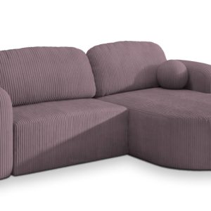 NAROŻNIK AMILIA P z funkcją spania Fioletowy 649044 NAROŻNIK AMILIA P z funkcją spania Fioletowy 649044