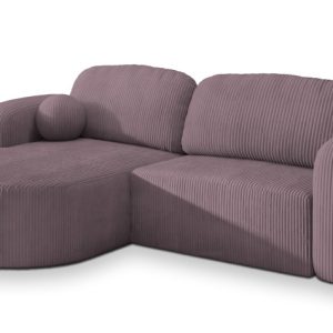 NAROŻNIK AMILIA P z funkcją spania Fioletowy 648899 NAROŻNIK AMILIA P z funkcją spania Fioletowy 648899