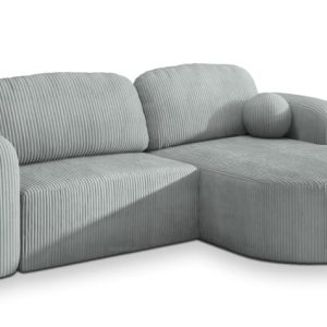NAROŻNIK AMILIA P z funkcją spania Szary 648965 NAROŻNIK AMILIA P z funkcją spania Szary 648965