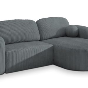 NAROŻNIK AMILIA P z funkcją spania Szary 648816 NAROŻNIK AMILIA P z funkcją spania Szary 648816