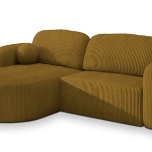 NAROŻNIK AMILIA P z funkcją spania Żółty 648832 NAROŻNIK AMILIA P z funkcją spania Żółty 648832