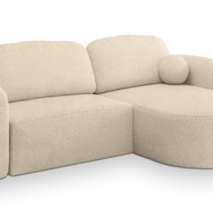 NAROŻNIK AMILIA R-S z funkcją spania ecru 682785 NAROŻNIK AMILIA R-S z funkcją spania ecru 682785