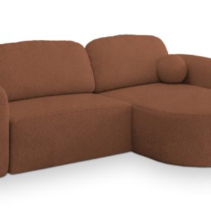 NAROŻNIK AMILIA R-S z funkcją spania Miedziany 682799 NAROŻNIK AMILIA R-S z funkcją spania Miedziany 682799