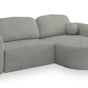 NAROŻNIK AMILIA R-S z funkcją spania Szary 682806 NAROŻNIK AMILIA R-S z funkcją spania Szary 682806